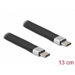 DeLOCK 86939 USB cable 0.13 m USB 3.2 Gen 2 (3.1 Gen 2) USB C Black