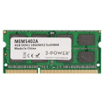 2-Power 2P-OTB186V04G1 memory module 4 GB 1 x 4 GB DDR3 1866 MHz