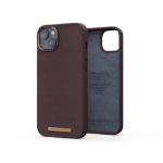Njord byELEMENTS Genuine Leather Case for Apple iPhone 14 Plus, Brown