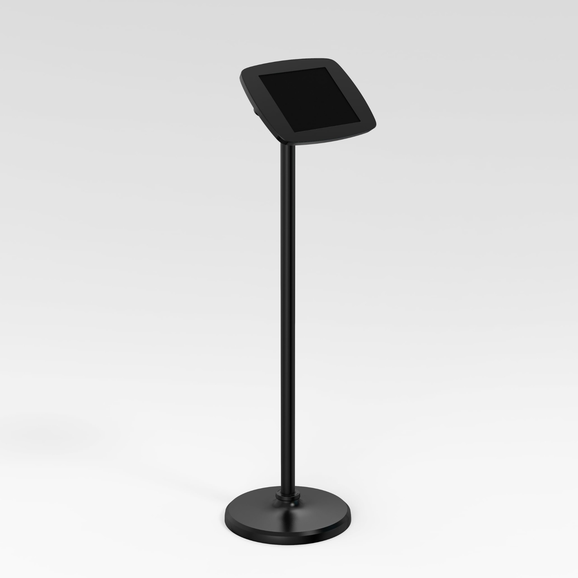 Bouncepad Floorstanding | Apple iPad Pro 4th Gen 11.0 (2020) | Black | Exposed Front Camera and Home Button |