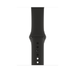 Apple 44mm Black Sport Band - S/M & M/L