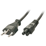 Lindy 30412 power cable Black 2 m C5 coupler