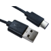 Cables Direct USB3C-941 USB cable 1 m USB 3.2 Gen 1 (3.1 Gen 1) USB C USB A Black