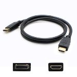 AddOn Networks DISPORT2HDMIMM6F video cable adapter 1.83 m DisplayPort HDMI Black