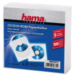 Hama 00062672 optical disc case Sleeve case 1 discs White