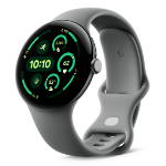 Google Pixel Watch 3 AMOLED 45 mm Digital Touchscreen 4G Grey Wi-Fi GPS (satellite)