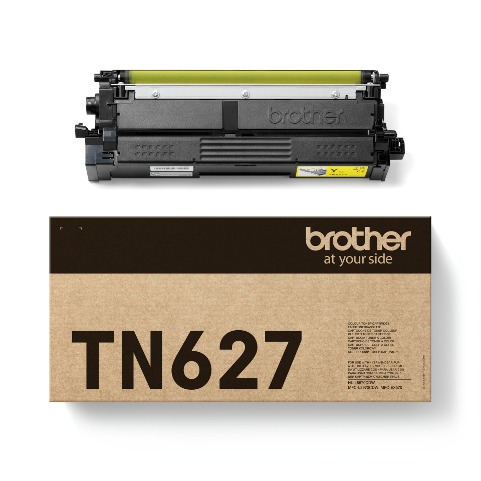 Brother TN-627Y Toner-kit yellow ultra High-Capacity. 10K pages ISO/IE