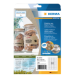 HERMA 10751 self-adhesive label Rectangle Permanent Brown 16000 pc(s)