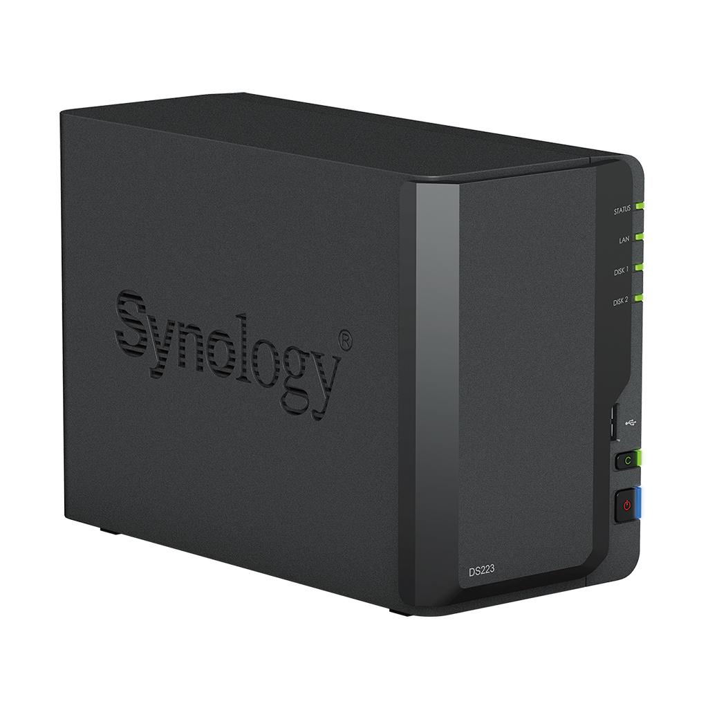 Synology DiskStation DS223 NAS Desktop Ethernet LAN Black RTD1619B