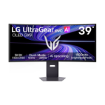 LG UltraGear 39GX950B evo GX9 39" OLED 5K2K 165Hz USB-C Height-Adjustable Curved Gaming Monitor