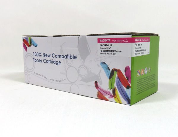 Image of DATA DIRECT Kyocera TK550 FSC5200DN Toner Magenta Compatible TK-550M