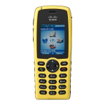 Cisco 7925G, Refurbished IP phone Black, Yellow 6 lines LCD Wi-Fi
