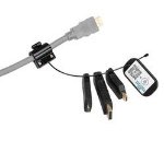 Liberty AV Solutions DL-ARD video cable adapter HDMI Type A (Standard) DisplayPort + Mini DisplayPort + USB Type-C Black