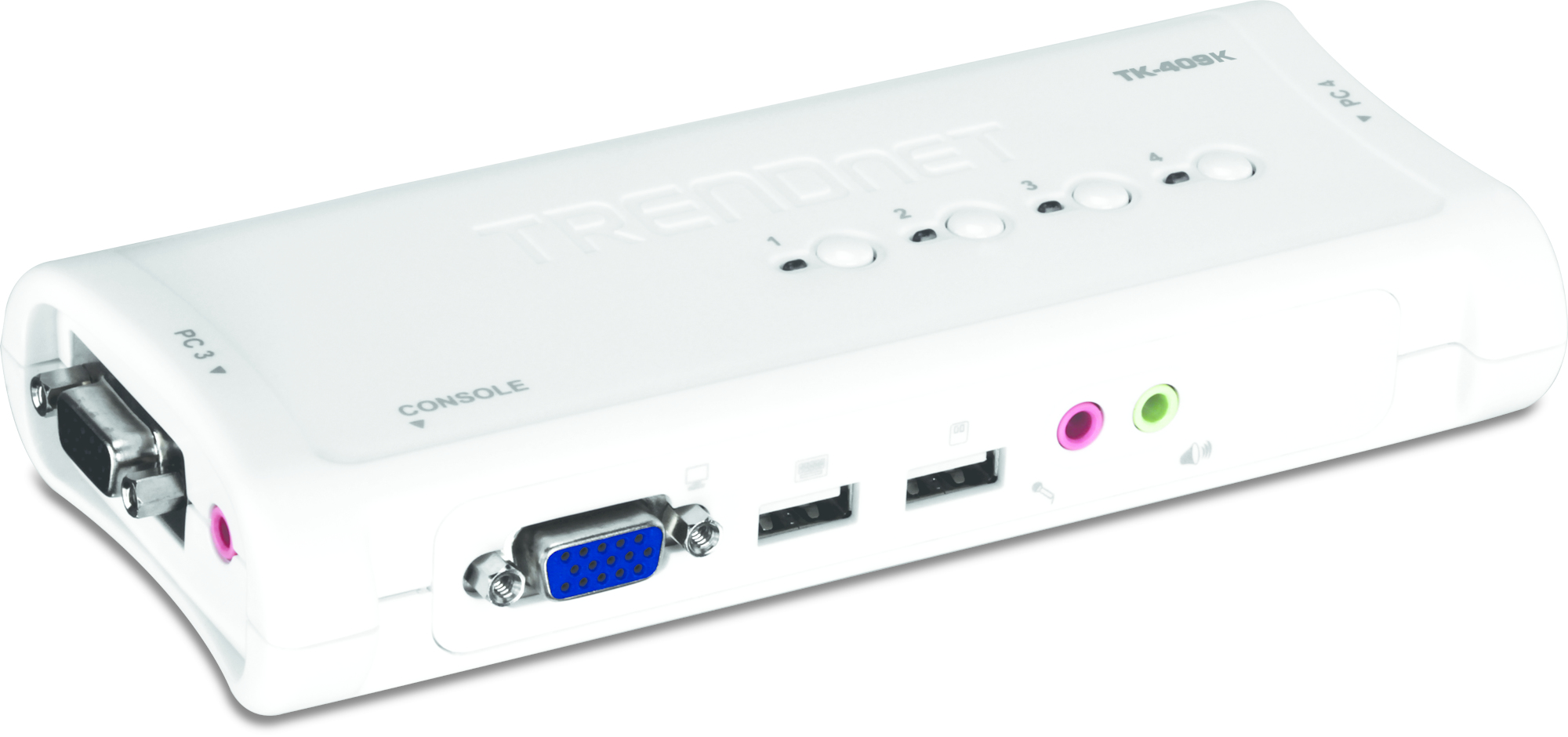 Image of Trendnet TK-409K KVM switch Blue