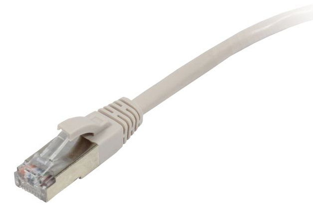 EU Product - Patchkabel RJ45 CAT5e 100Mhz grau S-FTP SF/UTP - Cable - Network thumbnail