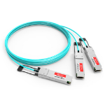 Accortec AOC-D-2Q-200G-75M-ACC InfiniBand/fibre optic cable 2952.8" (75 m) QSFP-DD 2x QSFP28 Aqua color