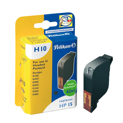 Image of Pelikan 339294/H10 Printhead cartridge black, 743 pages 42ml...