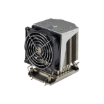 Supermicro SNK-P0080AP4 computer cooling system Processor Air cooler 9.2 cm Black, Stainless steel
