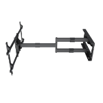 Multibrackets 6539 tv-fäste 190,5 cm (75") Svart