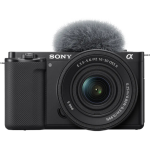 Sony ZV-E10 + E PZ 16-50mm F3.5-5.6 OSS II MILC 24.2 MP CMOS 6000 x 4000 pixels Black