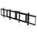 Peerless DS-MBZ947L-2X1 signage display mount 48" Black