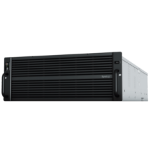 Synology High Density HD6500 Fast and Scalable 4U Storage Server for Multi-Petabyte Applications - includes 60 x 8TB Synology SAS HDD; 2 x Intel Xeon Silver 4210R 10-core 2.4 GHz; Turbo Boost up to 3.2 GHz; 60 bays (scales to 300 drives with 4 x RX6022sas