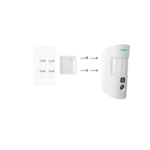 Ajax MotionCam Passive infrared (PIR) sensor Wireless Wall White