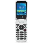 Doro 6820 7.11 cm (2.8") 117 g Black, White Feature phone