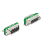 DeLOCK 66478 tussenstuk voor kabels D-Sub 15 pin Zilver