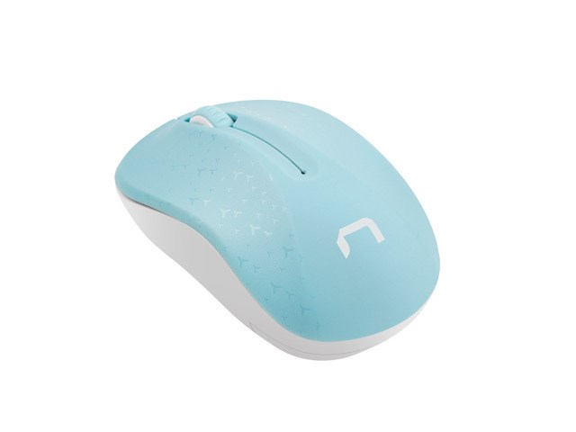NAT ec Wireless Mouse Toucan Blue and White 1600DPI