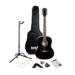 PDT RJ W-103 FS Acous Guitar Package Blk