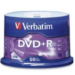 Verbatim 95037-6X50PK blank DVD 4.7 GB DVD+R 50 pcs