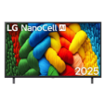 LG NanoCell AI 43NANO81A6A 109.2 cm (43") 4K Ultra HD Smart TV Wi-Fi Black