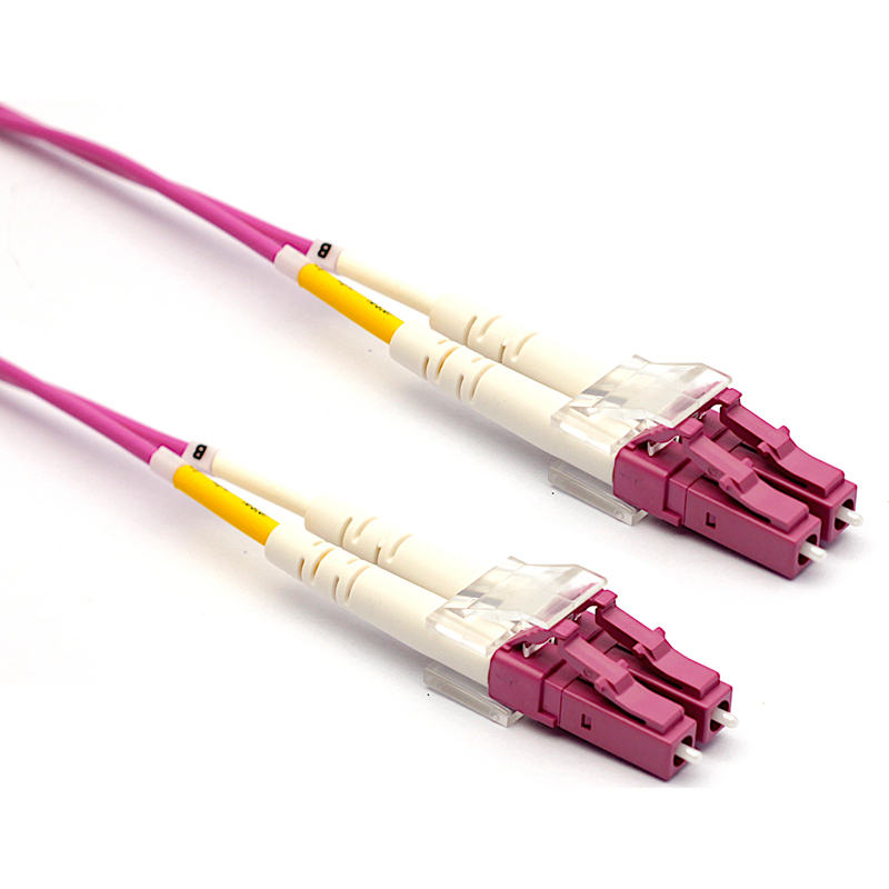 Image of EXCEL 3M EXCEL ENBEAM OM4 LC-LC 50/125 - VIOLET