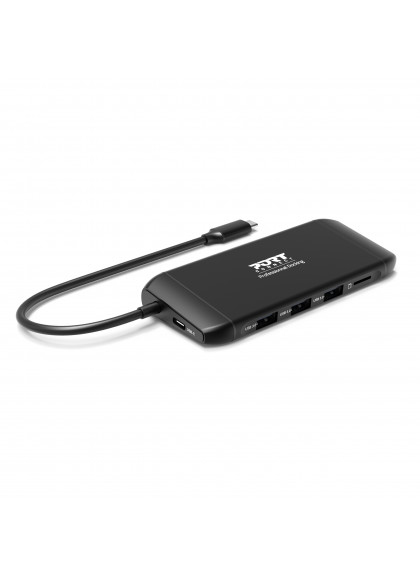 Image of Port Designs 901913 interface hub USB 2.0 Type-C 5000 Mbit/s Black
