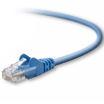 Belkin Cat5e patch cable, snagless molded, 2.1m networking cable Blue 82.7" (2.1 m)