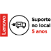 Lenovo 5 Year Onsite Support (Add-On) 1 licença(s) 5 ano(s)