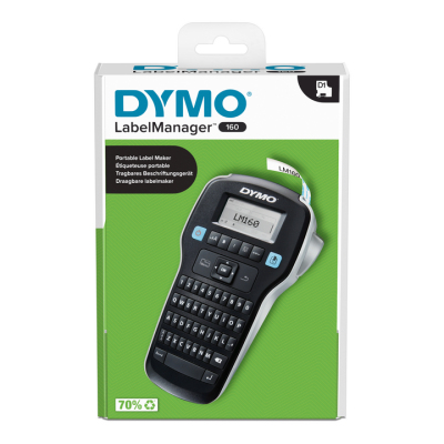 Dymo LabelManager 160 Label Marker Qwerty Keyboard 2174612