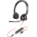 POLY Blackwire 3325-M Microsoft Teams Certified USB-A + 3.5mm Stereo Headset