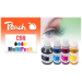 Peach PI100-471 ink cartridge 4 pc(s) Compatible Standard Yield Black, Cyan, Magenta, Yellow