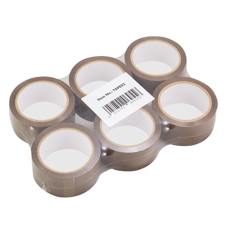 Logilink Light/Brown Adhesive Tape. Opp Tape. 40Mic. Low Noise