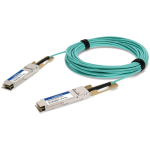 AddOn Networks ADD-Q28DEQ28MX-O1M InfiniBand cable 1 m QSFP28 Aqua colour