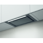 Elica LANE-60-BLK cooker hood Built-in Black 650 m³/h