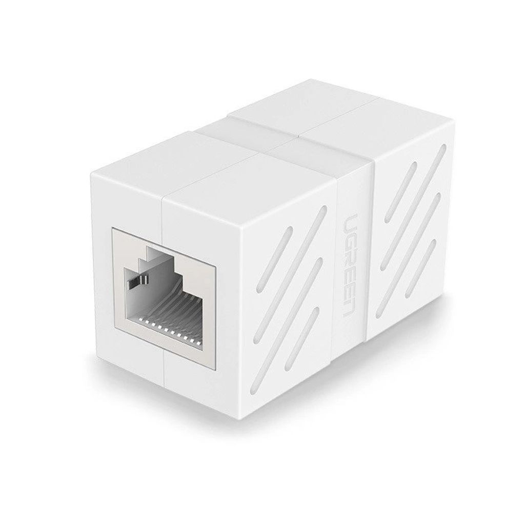 EU Product - Network cable RJ45 network coupler - White thumbnail