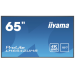 iiyama LH6542UHS-B1 pantalla de señalización Pantalla plana para señalización digital 163,8 cm (64.5") IPS 4K Ultra HD Negro Procesador incorporado Android 8.0