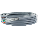 Schwaiger NWKU6010 051 netwerkkabel Grijs 10 m Cat6a S/FTP (S-STP)