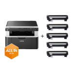 Brother DCP-1612WVB multifunction printer Laser A4 2400 x 600 DPI 20 ppm Wi-Fi