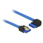 DeLOCK 84990 SATA cable 0.3 m SATA 7-pin Black, Blue