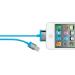 Belkin MIXIT ChargeSync, 2m cable de teléfono móvil Azul USB A Apple 30-pin