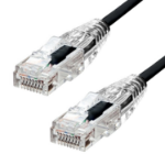 ProXtend Ultra Slim CAT6 U/UTP CU LSZH Ethernet Cable Black 5M